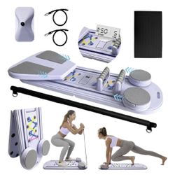 NEW Upgraded Pilates Board Set Home Workout Equipment New, Open Box