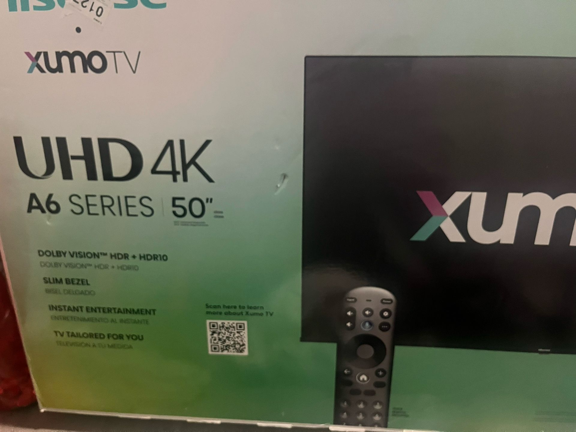 Hisense A6 series 50 Inch Tv