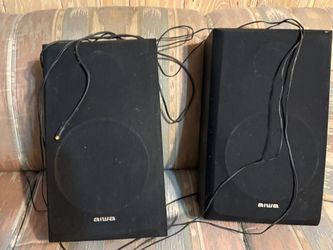 Aiwa SX-ZR325 Black Speakers