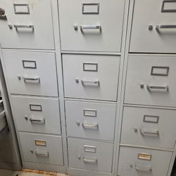 HON 4 drawer vertical filing cabinets

