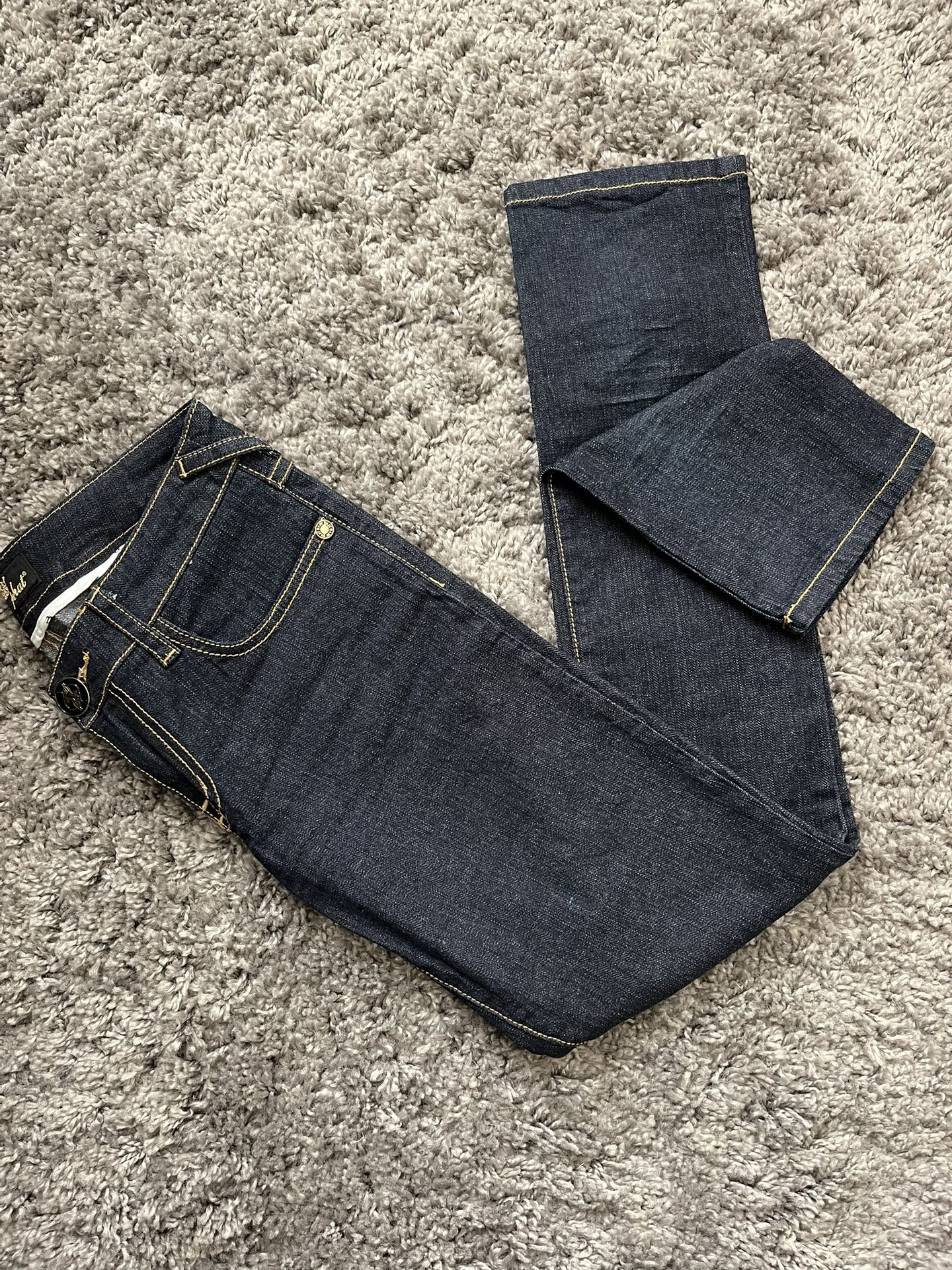 Baby Phat Vintage Dark Blue Straight Leg Jeans