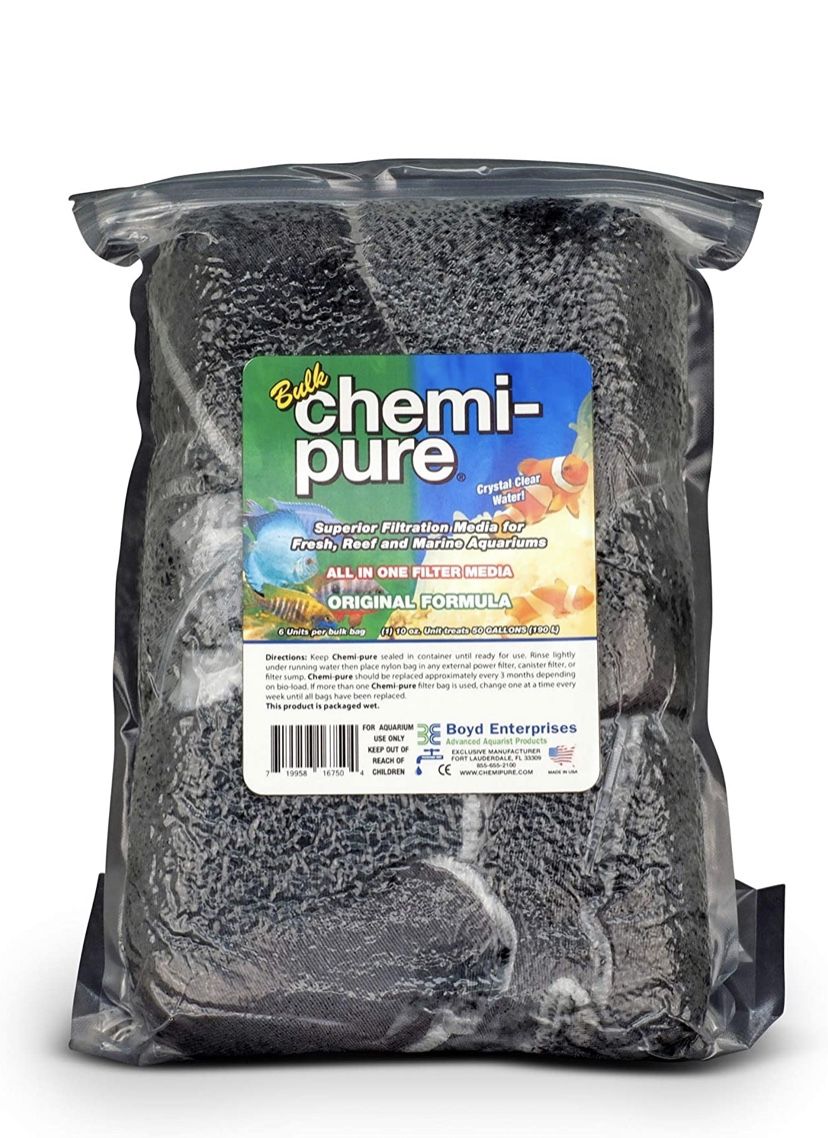 Chemi-Pure Bulk Formula for Aquarium, 10-Ounce, 4 pack