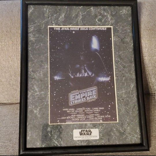 Star Wars The Empire Strikes Back ChromArt Print