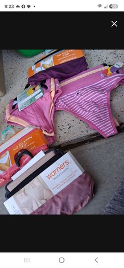 Panties. Small.  Thong, Hipsters, Hi Cut. 3in Pk$4.00