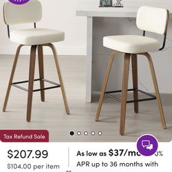 Counter Bar Stool New In Box 2 stools