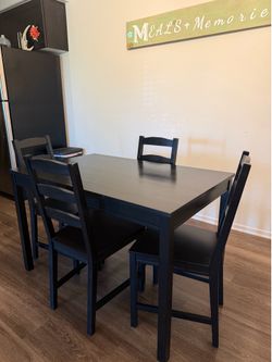 Table and Chairs