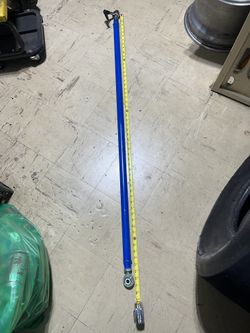 push bar for galf car to push drag car 54” plus long