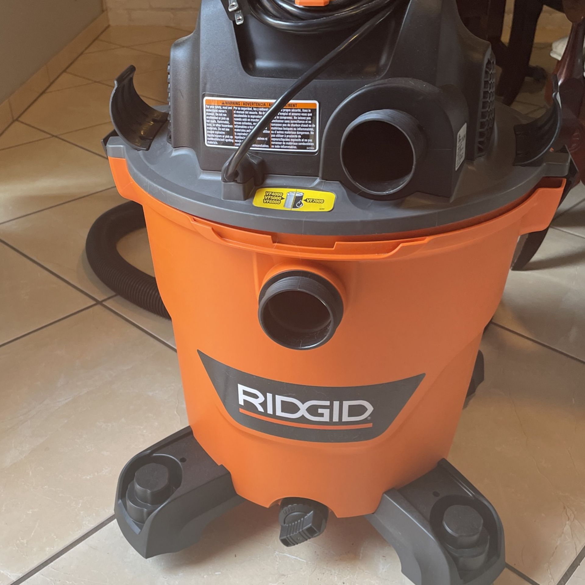 RIGID 12 Gallon Wet/Dry Vac SKU:929866