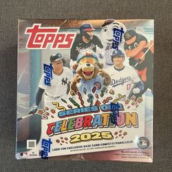 2025 Topps Series 1 MLB Celebration Mega Box Brand New Factory Sealed