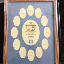 School Days Memory Photo Frame
