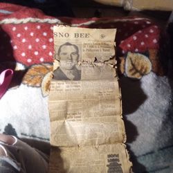 1944 Fresno Bee Newspaper