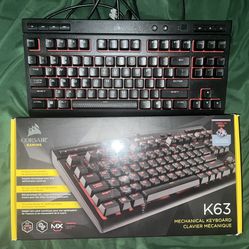 Corsair K63 Mechanical keyboard 