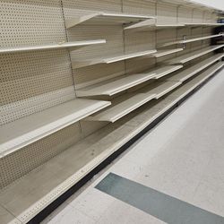 Gondolas and End Caps with Shelves 