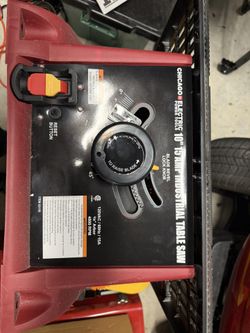 Chicago Electric 10 inch table saw
