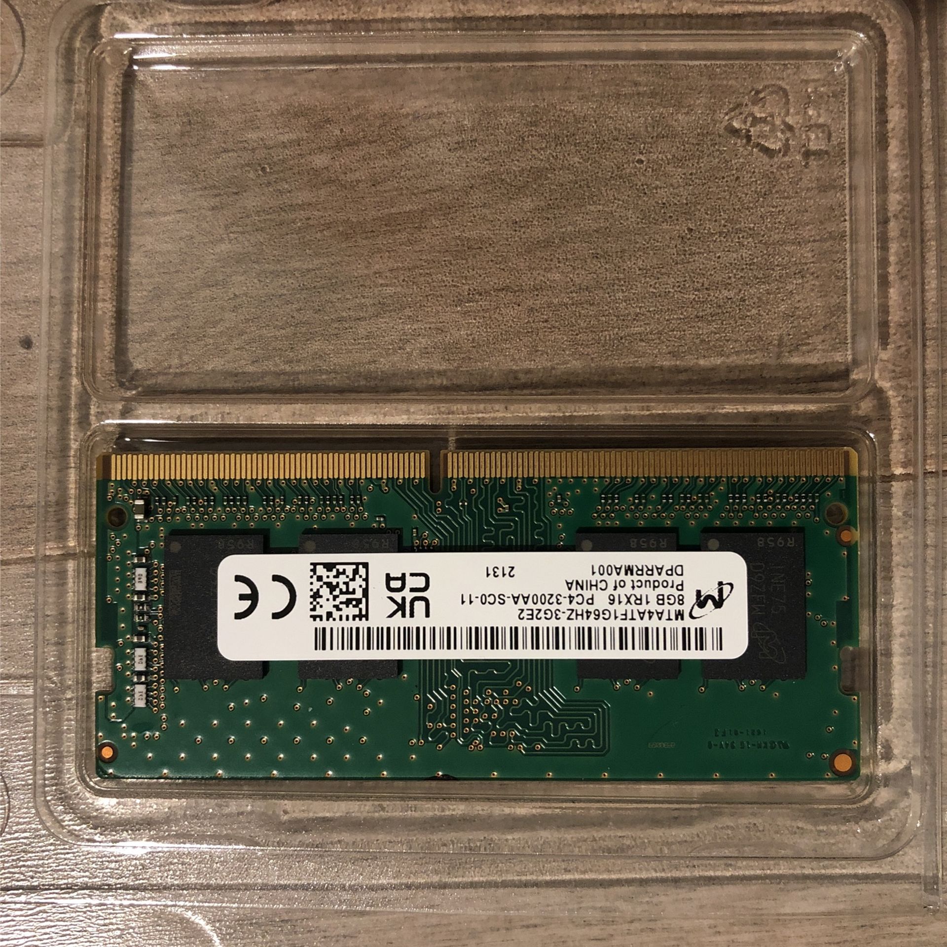 Micron 8GB Laptop SODIMM RAM