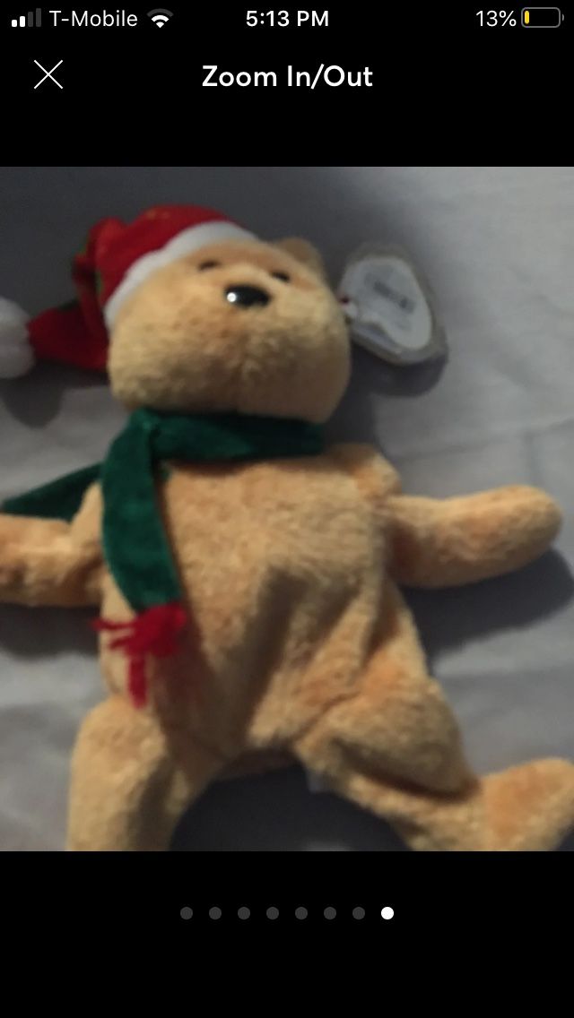2003 TY Beanie Babies Holiday Bear