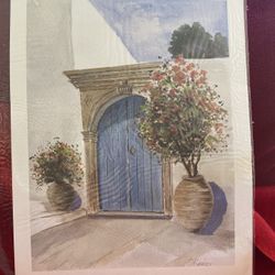 14.25 Inch x 11 Inch Original Poster Print From Greek Hand Paintings Imported From Greece
