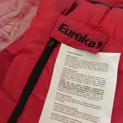 Eureka sleeping bag still in bag
