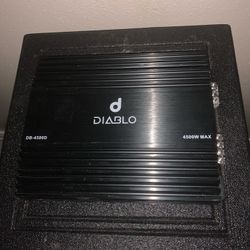 Diablo 4500 Watt Amplifier 