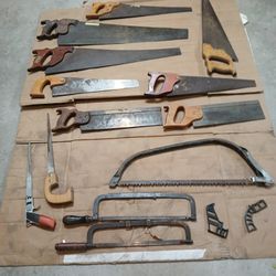 Vintage Hand Saws 