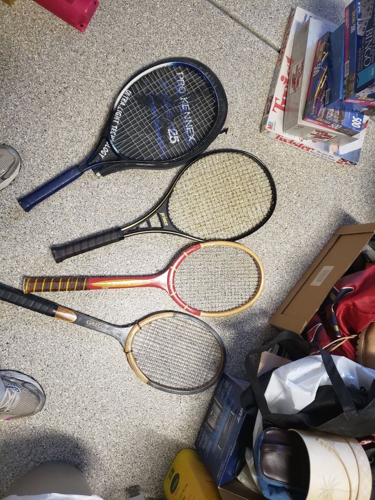 Tennis rackets