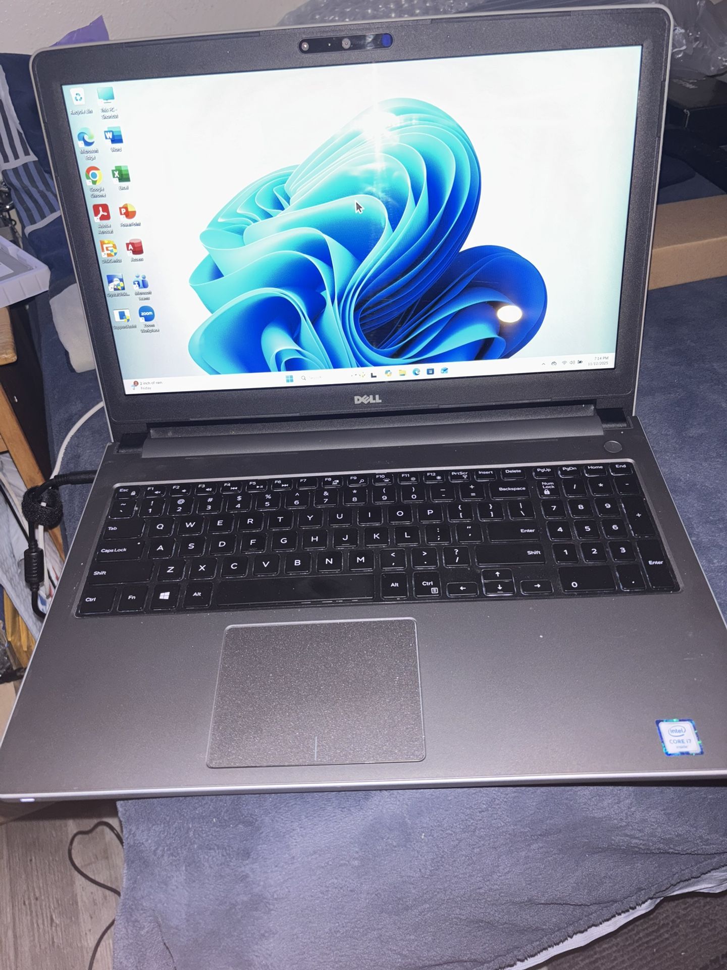 Dell Inspiron 5559 i7 Touchscreen 2TBSSD 16GBRam Windows 11 Pro Office 2024 W/ AC Adapter & Good Battery