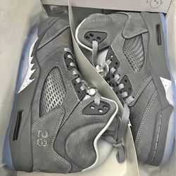 Jordan 5 wolf 🐺 (all sizes available