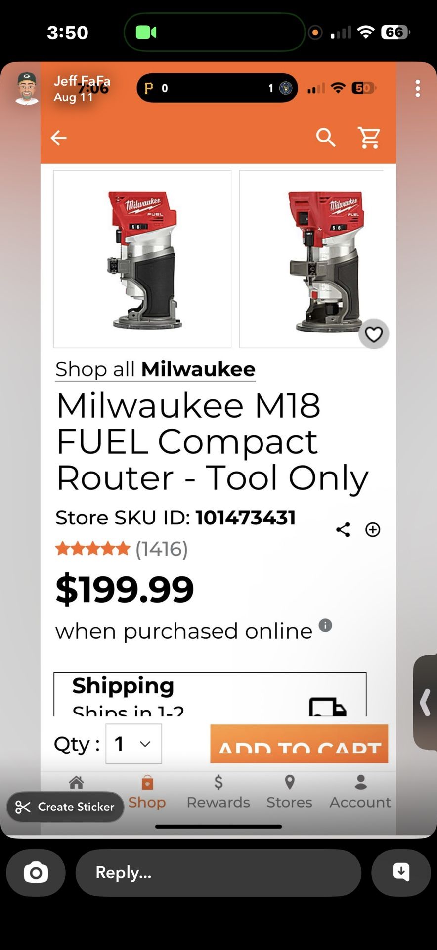 Brand New Milwaukee Tools