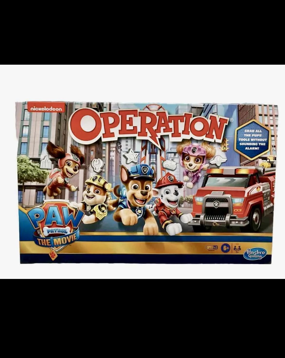 Paw Patrol The Movie Hasbro Operation Electronic Board Game Kids Ages 6+ New SEALED