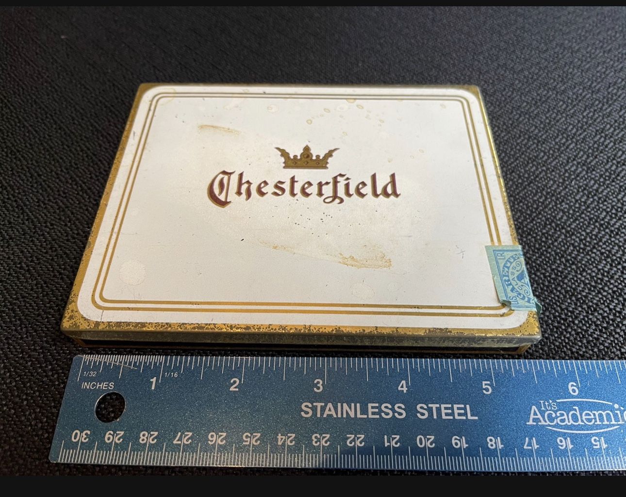 Time Machine Throwback- Metal Cigarette Case