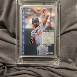 Darryl Strawberry Player Used Swatch