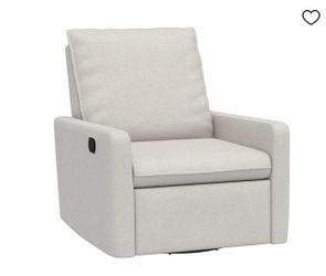 Pottery Barn Swivel Glider Recliner Chair