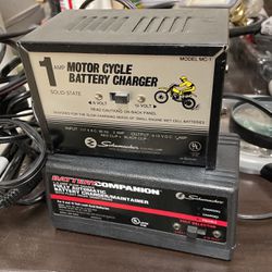 Motorcycle And Car Or Truck BATTERY CHARGERS 