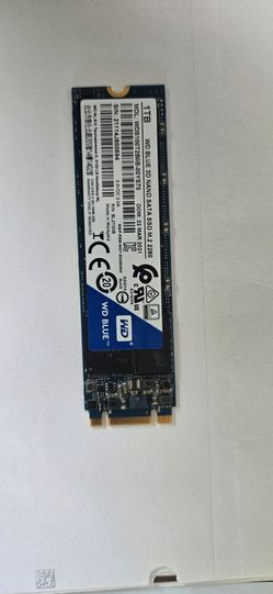 1TB WD Blue 3D NAND SSD - M2 SATA III