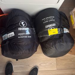 double sleeping bags $80 each!