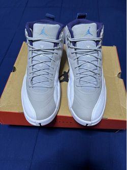 Jordan 12 Retro OG Grey University Blue Size 12.5
