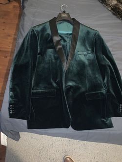 Suede Green Tuxedo