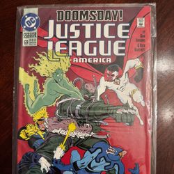 Justice League America 69 December 1992 Collectible DC Comics Doomsday