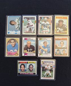NFL Vintage Football Cards Hall Of Famers