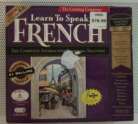 French Language Course - 4 CD set