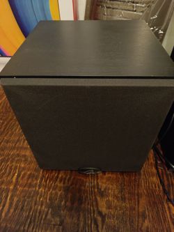 Definitive technology high performance 3.1 speaker system with subwoofer