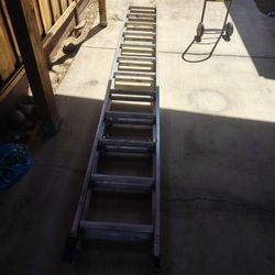 24 foot Werner Aluminum extension ladder