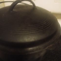Wagner Cast Iron Pot 