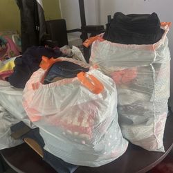 3 Bags Of Clothes Take All $25