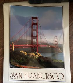 San Francisco large poster