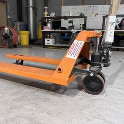 5000lb Pallet Jack- Very Low Use $250
