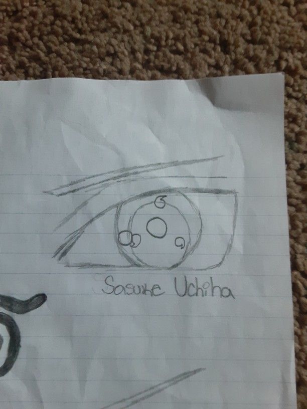 Naruto Eye Drawings