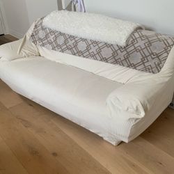 White Leather Couch