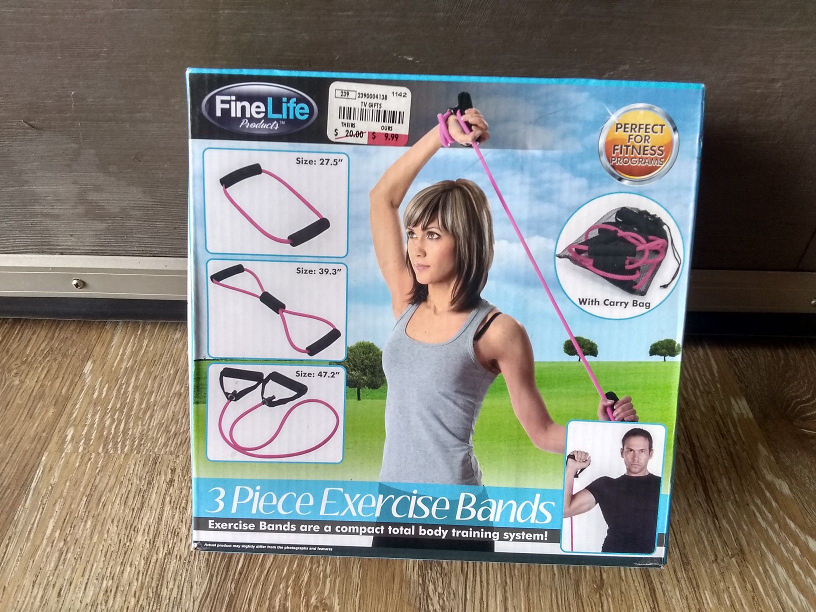 Fine Life 3 Piece Exercise Bands