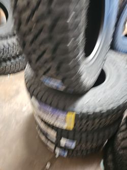 New set of tires 285 70 17 lion xt